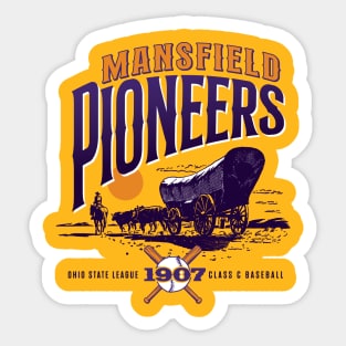 Mansfield Pioneers Sticker